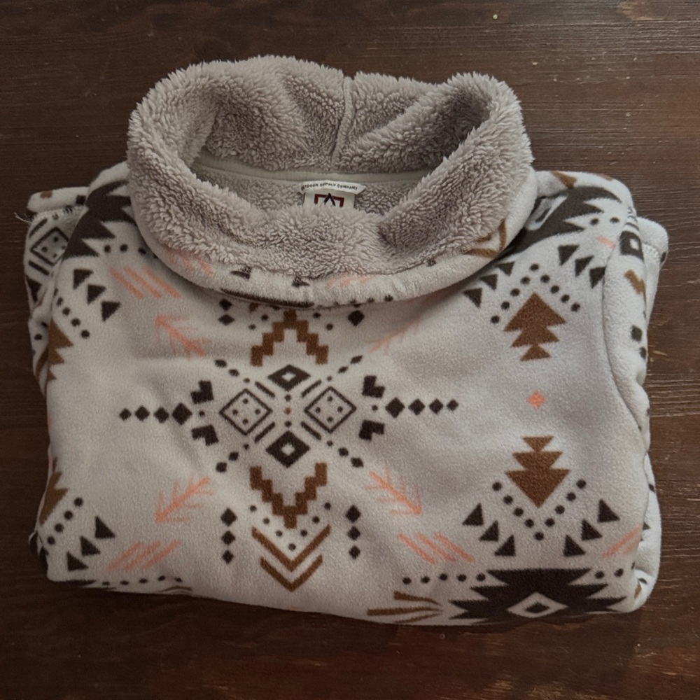Avalanche Plush Sherpa Pullover - Cream